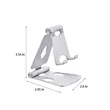 Adjustable Aluminum Foldable Phone Stand For Desk Use | https://www.bestnamebadges.com