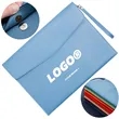 Waterproof A4 PU Leather File Folder For Office Use | https://www.bestnamebadges.com