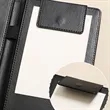 PU Leather Receipt Holder Menu Folder With Magnetic Closure | https://www.bestnamebadges.com
