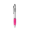 Satin Click Pen | https://www.bestnamebadges.com