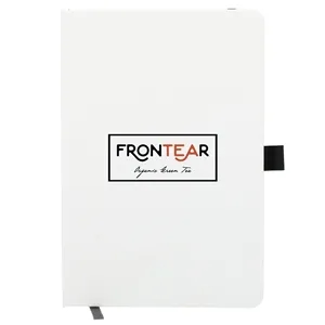 FSC® Recycled 5.5 x 8.5 Bamboo Fiber Bound Noteboo | https://www.bestnamebadges.com