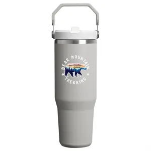 Stanley IceFlow™ 2.0 Flip Straw Tumbler 30oz | https://www.bestnamebadges.com