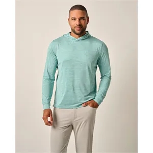 Johnnie-O Men's Talon Heather Long Sleeve Hooded Tee