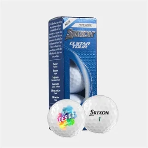 Srixon® 3 Pack Q-STAR TOUR Golf Balls | https://www.bestnamebadges.com