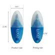 Egg-shaped Candy Color Mini Highlighter Marker Pen | https://www.bestnamebadges.com
