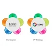 Flower 5 Colors Highlighter Bevel Marker | https://www.bestnamebadges.com
