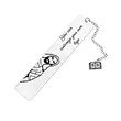 Artistic Engraving Custom Memorial Metal Bookmark | https://www.bestnamebadges.com