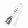 Artistic Engraving Custom Memorial Metal Bookmark | https://www.bestnamebadges.com