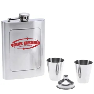 7 Oz. Customizable Portable Stainless Steel Wine Bottle Cups