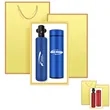 Blue Gift Set  Umbrella And Thermos Cup | https://www.bestnamebadges.com