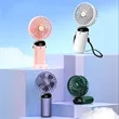 Mini Foldable Travel LED Handheld Fan | https://www.bestnamebadges.com