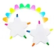 Five Colors Star Highlighter | https://www.bestnamebadges.com