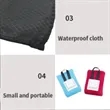 Mini Outdoor Moisture-Proof Pocket Blanket | https://www.bestnamebadges.com