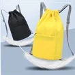 Large Capacity Casual Waterproof Drawstring Backpack | https://www.bestnamebadges.com
