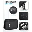 Electronics Travel Organizer Case | https://www.bestnamebadges.com