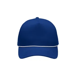 Chino Twill 5-Panel Rope Heritage Fit Sportsman | https://www.bestnamebadges.com