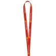 Universal Source® 3/4" Polyester Lanyard | https://www.bestnamebadges.com