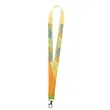 Universal Source® 5/8" Polyester 4 Color Lanyard | https://www.bestnamebadges.com