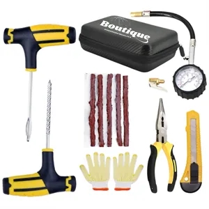 Portable Car Tire Repair  Emergency Kit Tools Set