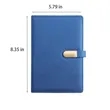 A5 Hardcase Notebook With Metal Magnetic Closure | https://www.bestnamebadges.com