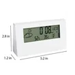 Electronic Alarm Clock With Temperature Humidity Display | https://www.bestnamebadges.com