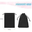 Flannel Exquisite Jewelry Packaging Storage Bag | https://www.bestnamebadges.com