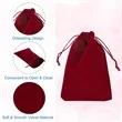 Flannel Exquisite Jewelry Packaging Storage Bag | https://www.bestnamebadges.com