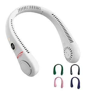 Neck-Mounted USB Rechargeable Digital Display Sports Fan