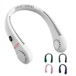 Neck-Mounted USB Rechargeable Digital Display Sports Fan | https://www.bestnamebadges.com