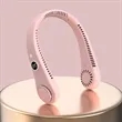 Neck-Mounted USB Rechargeable Digital Display Sports Fan | https://www.bestnamebadges.com