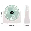 6.5 inch Portable Mini USB Small Cooling Fan Desk Desktop | https://www.bestnamebadges.com