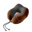 Airplane Travel Neck Support Soft U Shape Pillow | https://www.bestnamebadges.com
