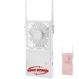 Mini Lanyard Portable Handheld Fan USB Rechargeable