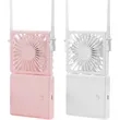 Mini Lanyard Portable Handheld Fan USB Rechargeable | https://www.bestnamebadges.com
