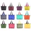 Foldable Portable One Shoulder Reusable Shopping Bag | https://www.bestnamebadges.com