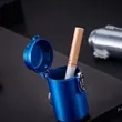 Portable Ashtray With Lid For Outdoor Long Distance Travel | https://www.bestnamebadges.com