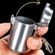 Portable Ashtray With Lid For Outdoor Long Distance Travel | https://www.bestnamebadges.com