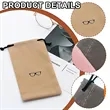 Portable Colorful Glasses Storage Bag With Drawstring | https://www.bestnamebadges.com