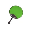 Plastic Round Summer Advertising Promotion Handheld Fan | https://www.bestnamebadges.com
