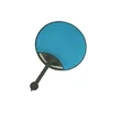 Plastic Round Summer Advertising Promotion Handheld Fan | https://www.bestnamebadges.com