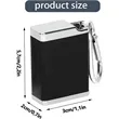 Keychain Eco-friendly Clean Mini Portable Travel Ashtray | https://www.bestnamebadges.com