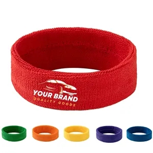 Sports Gym Running Sweat-Absorbent Cotton Soft Headband
