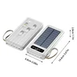 Solar Power Bank With Integrated USB And LED Light | https://www.bestnamebadges.com