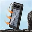 Solar Power Bank With Integrated USB And LED Light | https://www.bestnamebadges.com