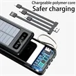 Solar Power Bank With Integrated USB And LED Light | https://www.bestnamebadges.com