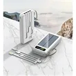 Solar Power Bank With Integrated USB And LED Light | https://www.bestnamebadges.com