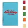 A5 Kraft Paper Coil Notebooks In Various Colors | https://www.bestnamebadges.com