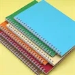 A5 Kraft Paper Coil Notebooks In Various Colors | https://www.bestnamebadges.com