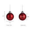 Blown Glass Holiday Decorative Baubles | https://www.bestnamebadges.com