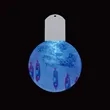 Full Color Holiday Light Acrylic Ornament | https://www.bestnamebadges.com